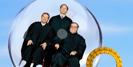 Oral arguments this week about the constitutionality of the Affordable Care Act make us wonder whether Supreme Court Justices might be too removed from the society they serve.