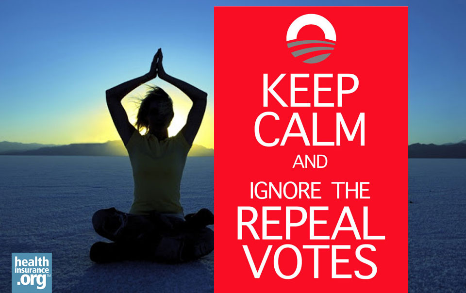 Keep calm and ignore the Obamacare repeal votes