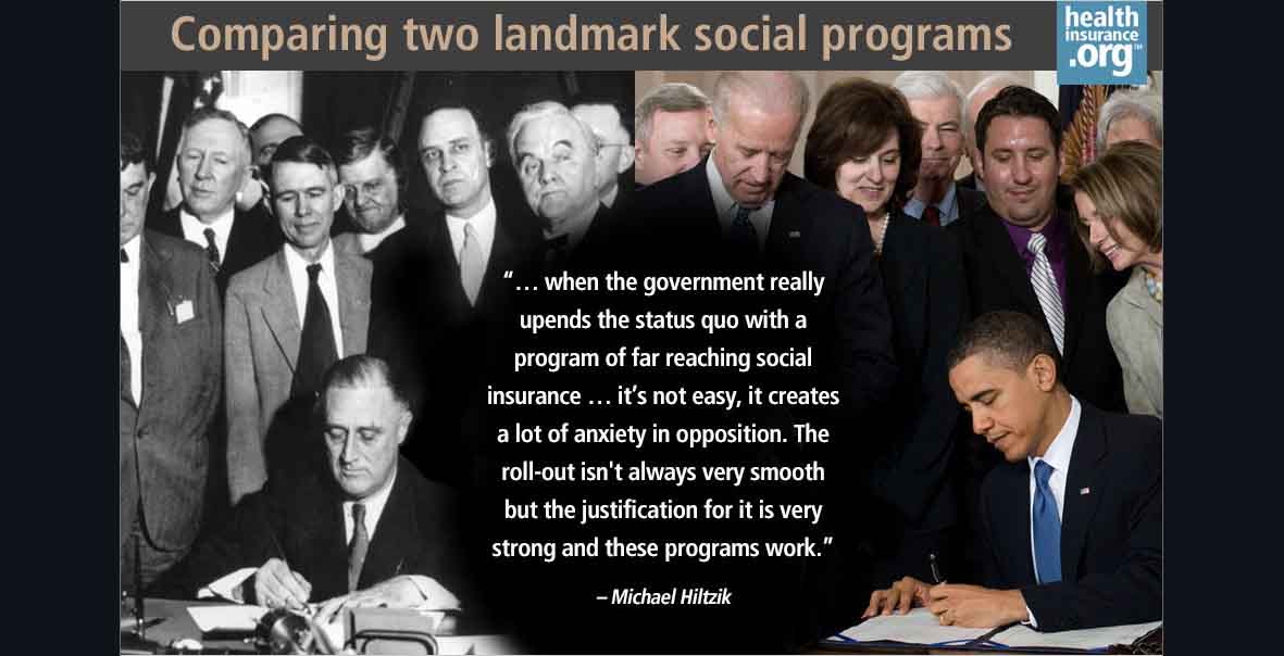 Comparing Obamacare to Social Security