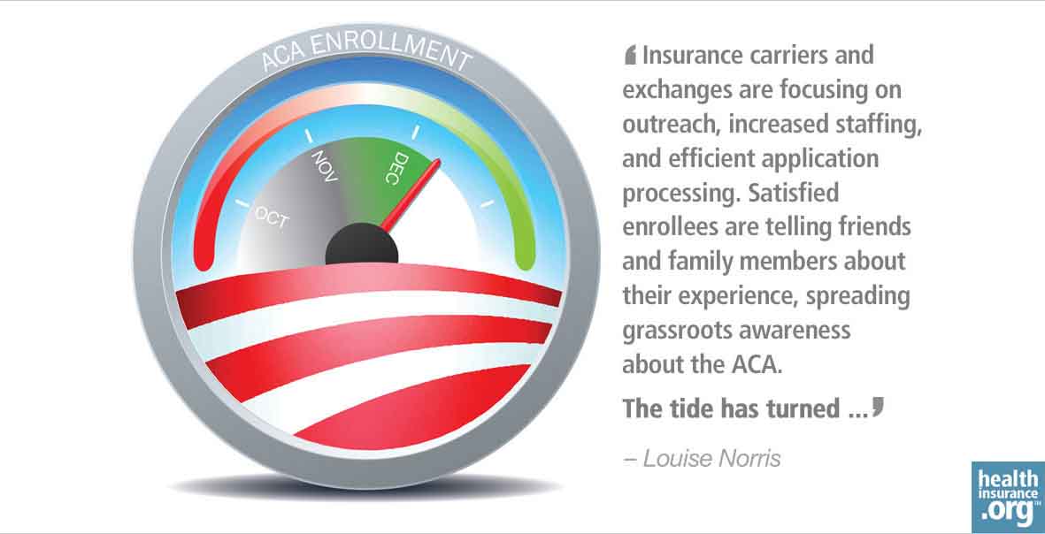 Obamacare the tide has turned