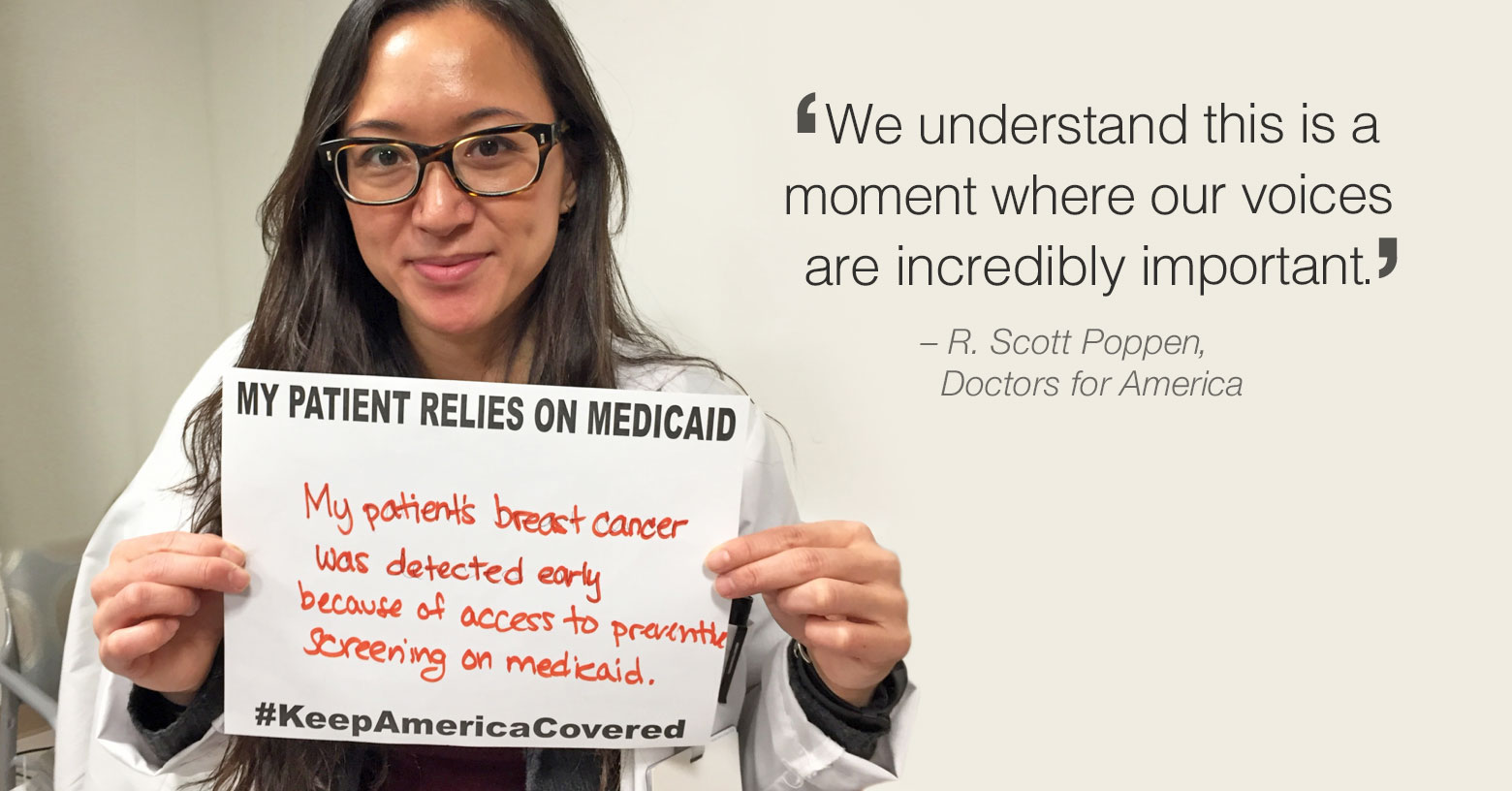 Doctors for American on medicaid repeal.