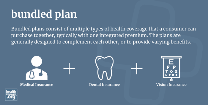 infographic regarding bundled health insurance plans