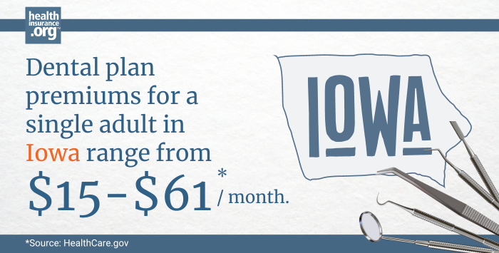 Iowa dental insurance premiums