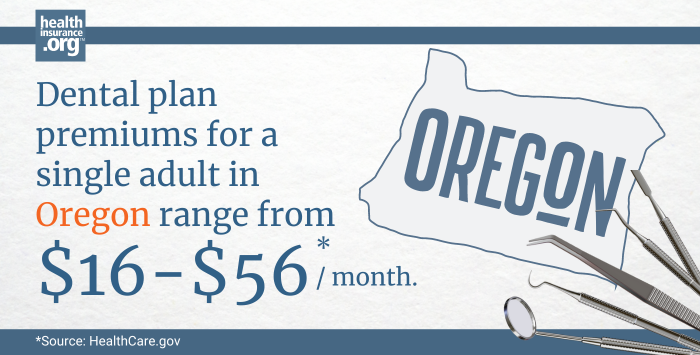Oregon dental insurance premiums