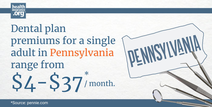 Pennsylvania dental insurance premiums