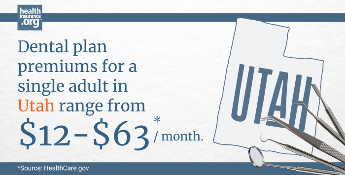 Utah dental insurance premiums