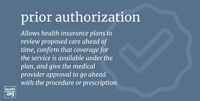 infographic regarding prior authorization