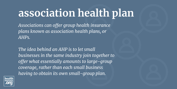 infographic regarding association health plans