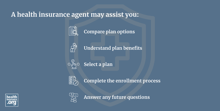 health insurance agent infographic